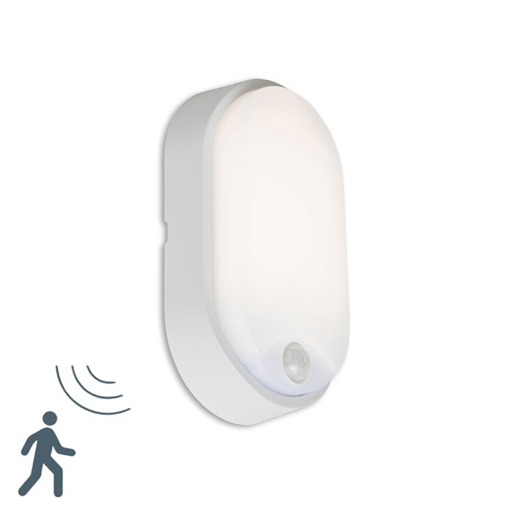 ST72B LED WALL LAMP WITH SENSOR 140° 15W IP54