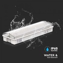 VT-997 3W LED EMERGENCY EXIT LIGHT SELF TEST BUTTON &amp; RF CONTROL 6400K