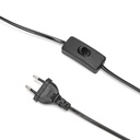 VT-7712 DESIGNER TABLE LAMP WITH IVORY LAMP SHADE-SQUARE,BLACK BASE+SWITCH E27 HOLDER-WHITE+BLACK