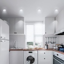 Aigostar - spot GU10 IP20 Inclinable blanc