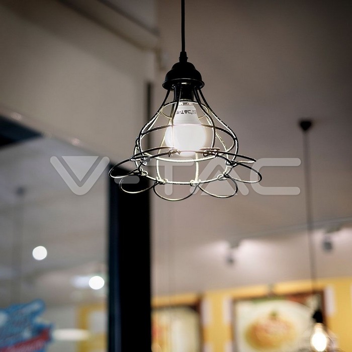 VT-2266 5.5W P45 LED PLASTIC BULB  E14 6PCS/PACK