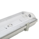 AV-LIGHT AV-12022 2x18W - 120 lm/W  Tube Led Luminaire 120cm x2 IP65 - Assemblé  ABS+PS