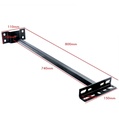 Support De Projecteur Noir LED 80cm Pour Façade