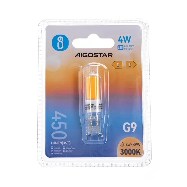 Aigostar B10101H33 2.2W G9 SPOTLIGHT - 3000K