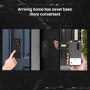 EZVIZ ‎CS-DL03(WP) Smart Door Lock with Built-in Bluetooth and Wi-Fi - Surface Mount Up to 50 Passwords