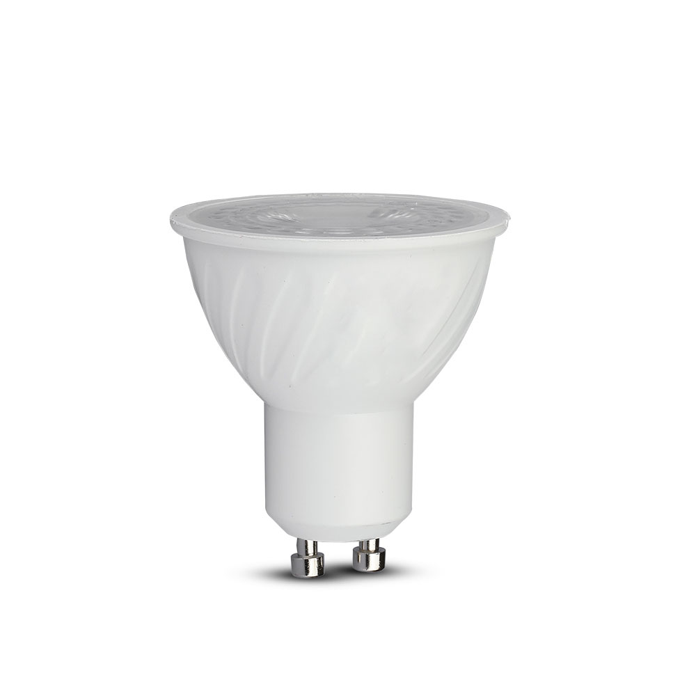 VT-227D 6,5W GU10 RIPPLE PLASTIC SPOTLIGHT MET SAMSUNG CHIP 38'D DIMBAAR