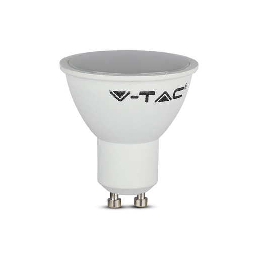 VT-2244 3,5W SMART GU10 PLASTIC SPOTLIGHT-MELKACHTIGE AFDEKKINGSKAP (RF-BESTURING) DIMBAAR 110'D