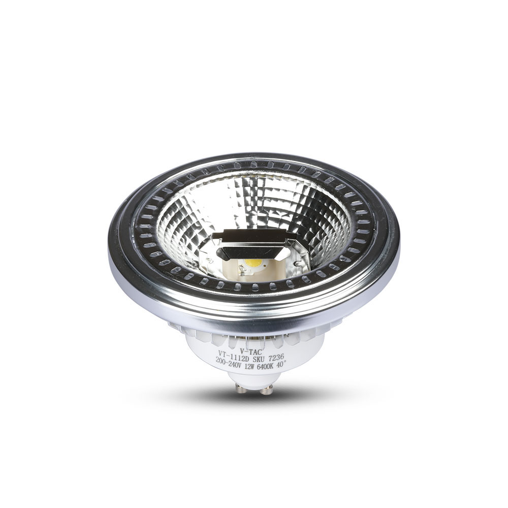 VT-1112D 12W AR111 LED-SPOTLIGHT GU10 DIMBAAR