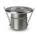 V-TAC VT-885 W Spot LED encastré nickel 5 W blanc neutre 4000 K résistance au feu IP65 dimmable