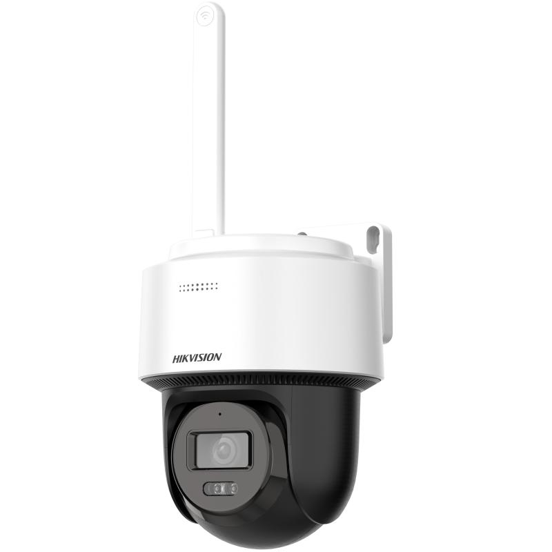 HIKVISION DS-2DE2C400MWG/W 4 MP vaste buitencamera met slimme hybride verlichting en WIFI PT-netwerk (verbinding met NVS)