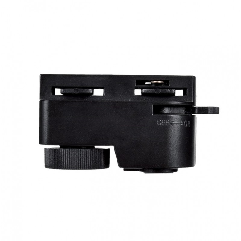 CONNECTEUR SKY POUR RAIL 4 LIGNES NOIR