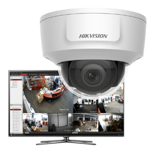 HIKVISION DS-2CD2185G0-IMS IP-camera's met 8MP dome en vaste lens