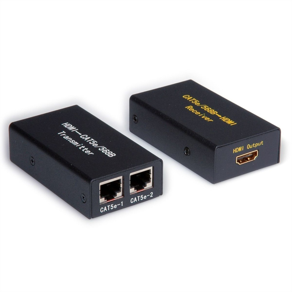 VALUE 14.99.3465 HDMI-extender via Cat.6A, 4K@30Hz, 40m