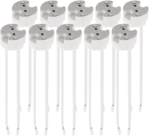 GU5.3 - MR16 LAMPHOUDER MET 12V KABEL Verpakking 10 stuks