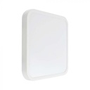  24W LED DOME LIGHT WITH SAMSUNG CHIP  SQ WHITE FRAME IP44