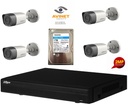DAHUA 4CH KIT CCTV HDCVI 2MP DVR 4CH &amp; 4X Camera Binnen/Buiten Bullet 2MP - HD 1TB