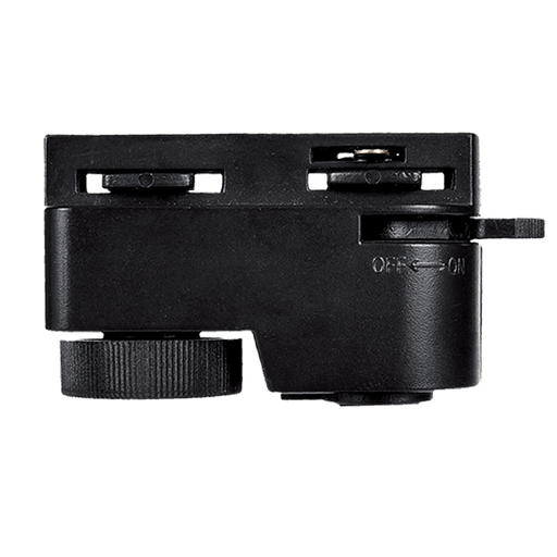 93SKY01/BL SKY CONNECTOR VOOR EENFASE RAILS ZWART