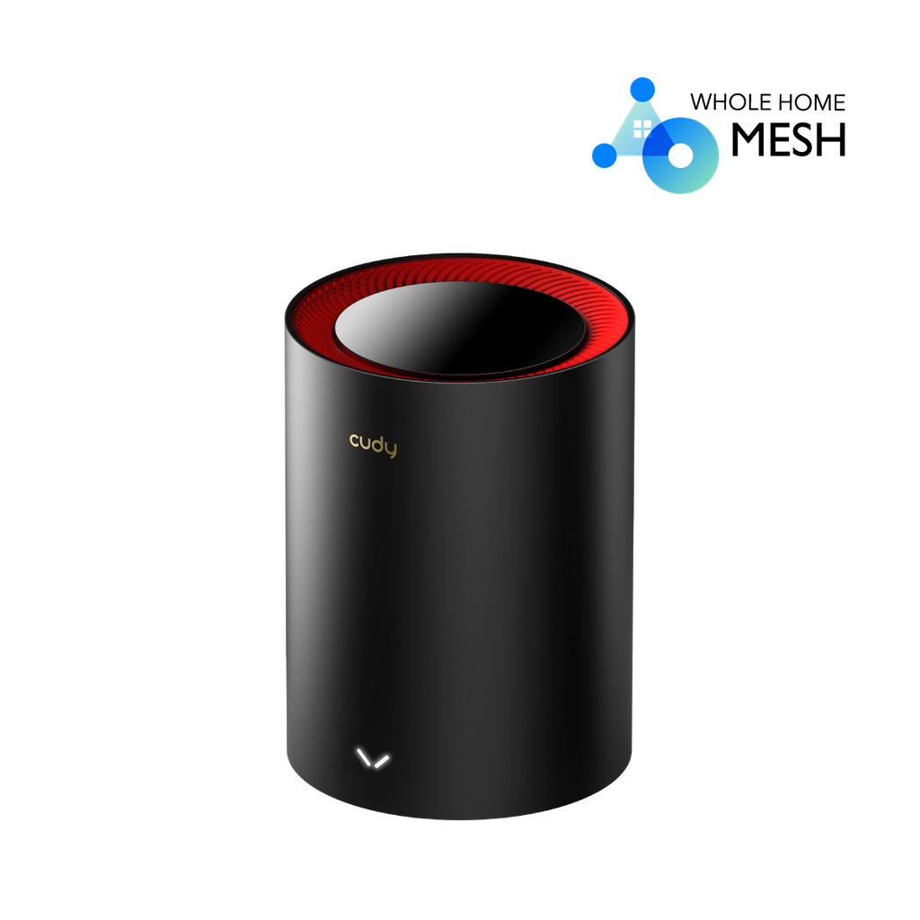 Cudy M3000 Zwart (1-2-3-Pack) Oplossing Wi-Fi 6 Mesh 2,5G AX3000