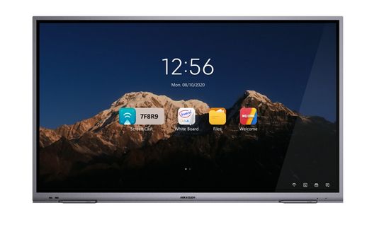 HIKVISION DS-D5B65RB/A Interactief display voor onderwijs 65", 4K, Android 8, infrarood touch - Wi-Fi - 2x 16W luidspreker