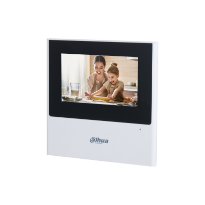 Dahua VTH2612L IP-SIP 2-draads binnenmonitor 4,3" TFT