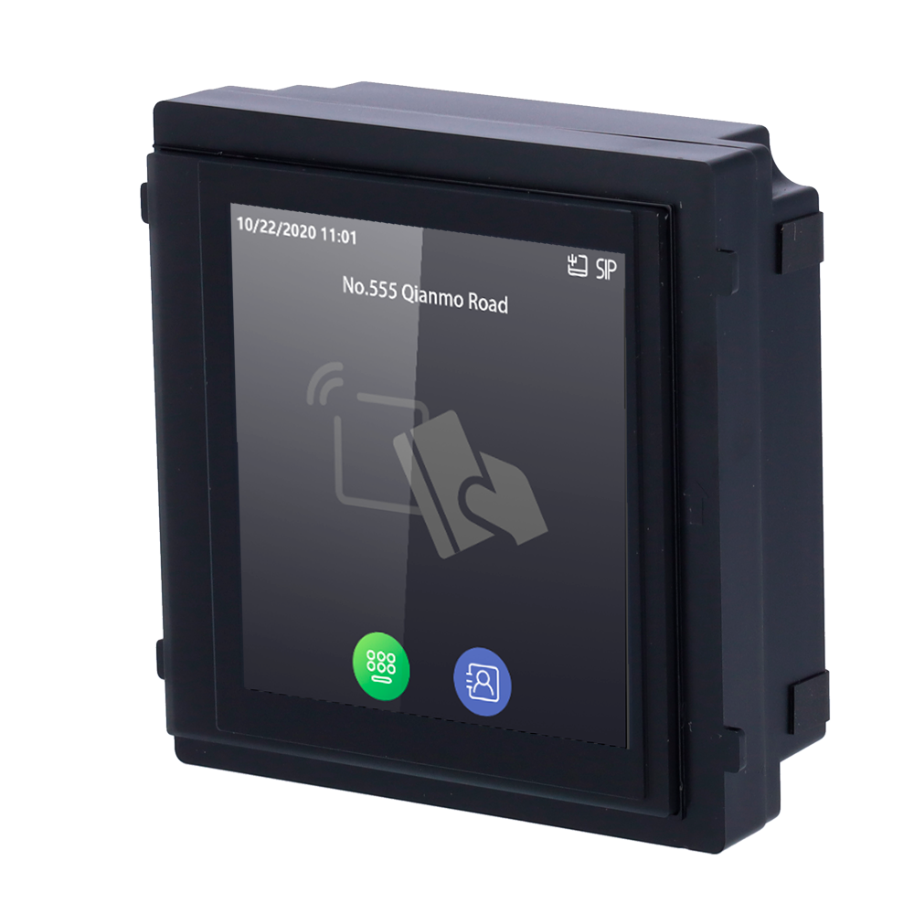 DS-KD-TDM Touch Display Module met M1-kaartlezer