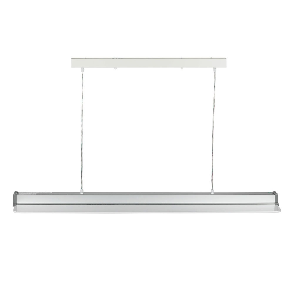 Panneau LED transparent VT-6144 40 W, garantie 5 ans, code couleur 4 000 K-jour, blanc