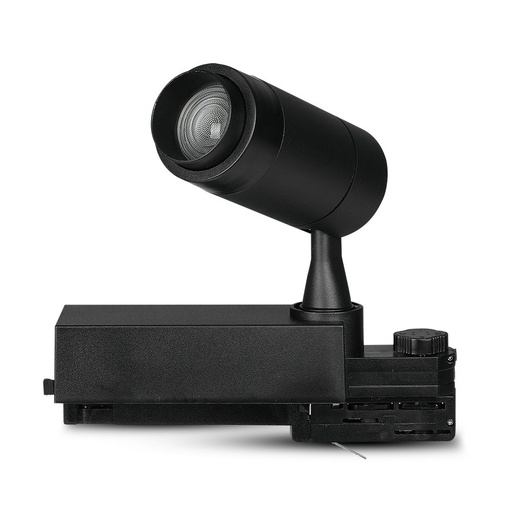 Projecteur LED sur rail VT-7715 15 W avec contrôle Bluetooth - Noir Code couleur CCT : 3 en 1