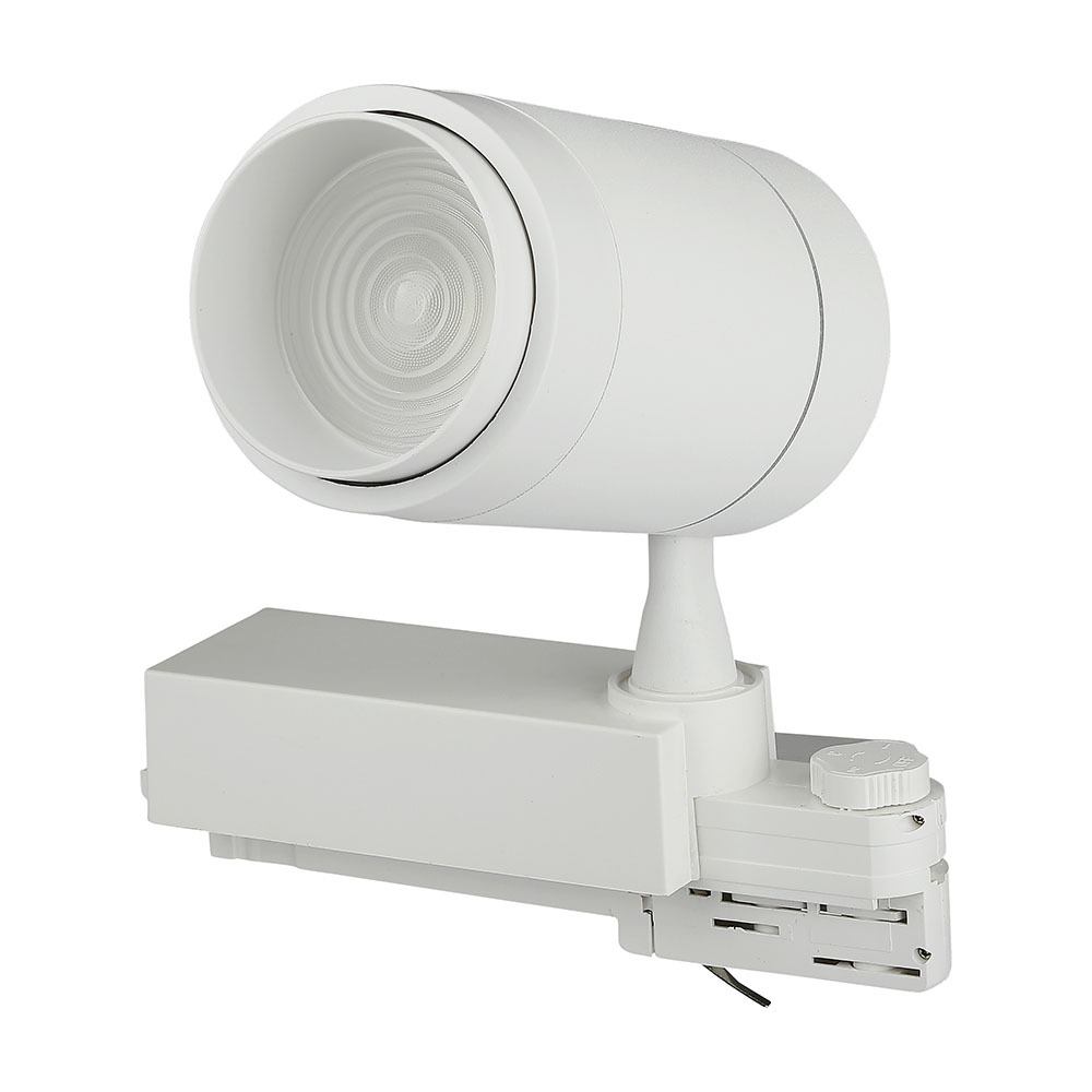 Projecteur LED sur rail VT-7735 35 W avec contrôle Bluetooth - Blanc Code couleur CCT : 3 en 1
