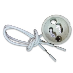 [3423] GU10 LAMP HOLDER WITH PVC CABLE (MOQ 10Pc)