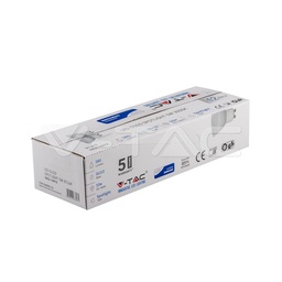 VT-227 6,5W GU10 RIPPLE PLASTIC SPOTLIGHT MET SAMSUNG CHIP 38'D Per 10st Pack