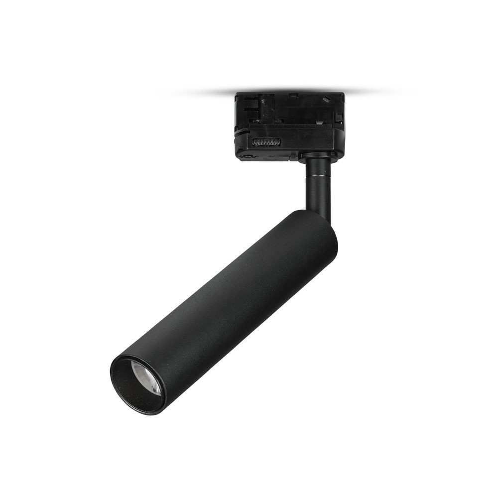Projecteur LED sur rail VT-420 20 W avec puce Samsung, garantie 5 ans, corps noir