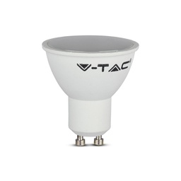 [2778] VT-2244 3,5W SMART GU10 PLASTIC SPOTLIGHT-MELKACHTIGE AFDEKKINGSKAP (RF-BESTURING) DIMBAAR 110'D