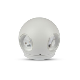 VT-834 4W LED WANDLAMP (ROND) IP65-WITTE BEHUIZING