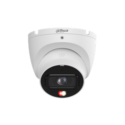 [IPC-HDW1639T-A-IL] Dahua IPC-HDW1639T-A-IL Caméra réseau Tourelle  6 MP, double éclairage, focale fixe 2,8 mm