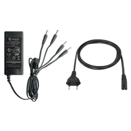 [CP1205-6A/4X] CP1205-6A/4X  60W CCTV POWER SUPPLY 12V 6A IP44 Up to 4X CCTV Camera + Splitter 4X