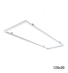 [kader-120x30] Recessed Frame for LED Panels 120x30cm