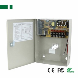[PD120W-9-12V-UPS] PD120W-9-12V-UPS Stroomverdeelkast - 9 uitgangen -12V-10A - 120W