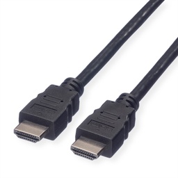 [11.99.5558] Câble HDMI haute vitesse VALUE, M/M, noir, 10 m
