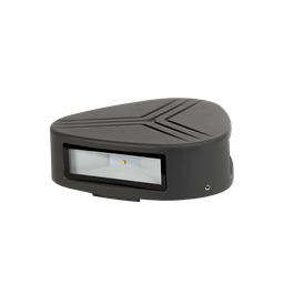 [9618LEDW] ELMARK LED gevelarmatuur GRF9618 3X3W 230V 4000K GRIJS