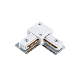 [93120] Adaptateur monophasé en forme de L SKYWAY 120 blanc