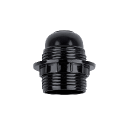 [99197] LAMP HOLDER PENDANT WITH RING BAKELITE E27 BLACK