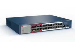 [DS-3E1526P-EI] Commutateur intelligent POE Gigabit HIKVISION DS-3E1526P-EI 24 ports 24 ports PoE RJ45 Gigabit, 1 port RJ45 Gigabit, 1 port fibre optique Gigabit