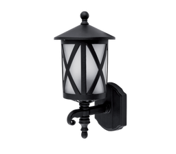 [96101WUBK] 96101WU/BK - LANTERNE ERIK 101 VERS LE HAUT 1XE27 NOIRE