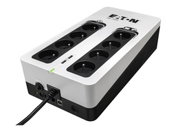 [3S700F] Onduleur Eaton 3S 700 AC 220-240 V 420 Watt 700 VA monophasé Connecteurs de sortie USB : 8 prises Be/Fr