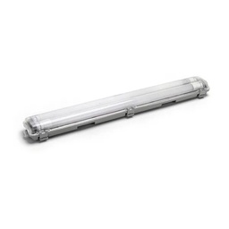 AIGOSTAR LED waterdichte lampfitting 60cm met ledbuis 2x9W IP65