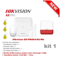 [PWA64-KIT01] Hikvision DS-PWA64-Kit-WE Draadloze Alarmkit1