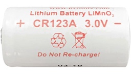 [CR123A] Hikvision DS-PDP-IN-CR123A Binnendetectorbatterij 1600mAh Te gebruiken met deurcontact, buitensirene, binnendetector, enz.