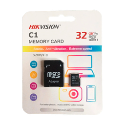 [HS-TF-C1STD-64G-A] Hikvision HS-TF-C1STD-64G-A 64GBB microSDXC Class C10 For Surveillance
