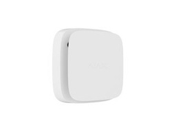 [AJAX174] Ajax FireProtect 2 SB (Heat)-W Draadloze brandmelder met temperatuursensor, wit. Vervangbare batterij 2x CR123A. Afmetingen: 123,7 x 123,7 x 44,7 mm.