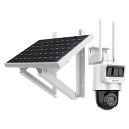 [DS-2DE2C400IWG-K/4G/C05S10(2.8mm)] HIKVISION DS-2DE2C400IWG-K/4G/C05S10(2.8mm) Caméra IP PAN TILT, 4MP, 4G, 2,8 mm, IR 30 m, audio, PIR + radar, panneau solaire, batterie
